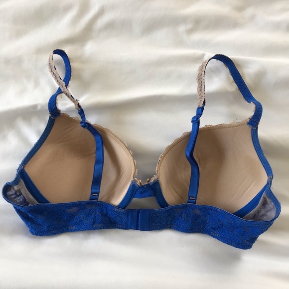 Aerie blue and nude lace bra 34c - Picture 3 of 5